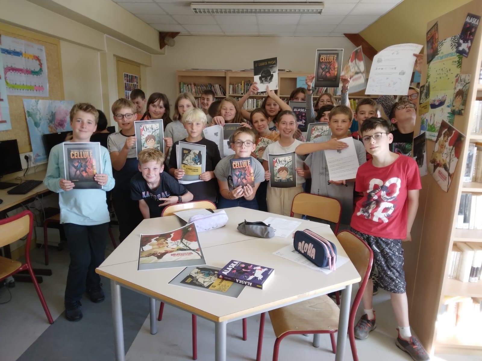 Des 6èmes participent au prix littéraire « Les Incorruptibles »