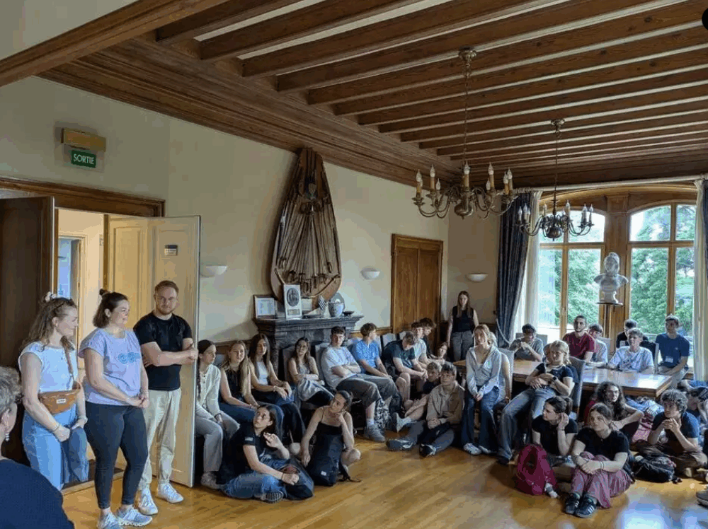La ville de Quimperlé accueille de jeunes lycées allemands et leurs correspondants de Kerbertrand