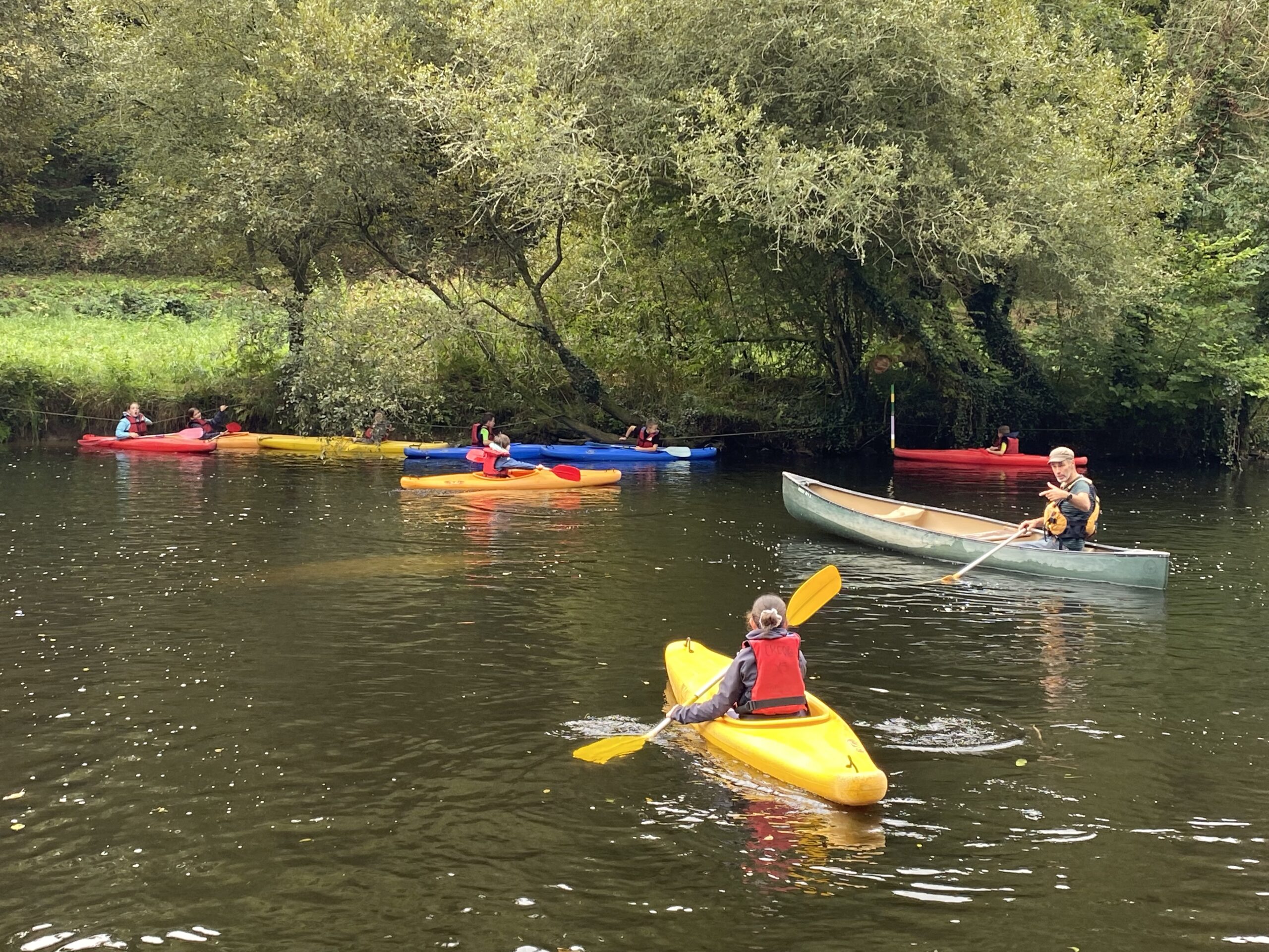 Pagayer sur l’Ellé : une belle aventure pour nos élèves !