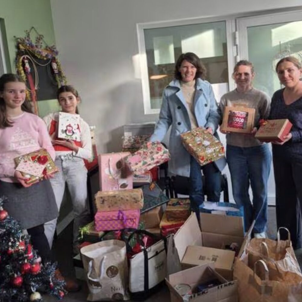 Les élèves solidaires avec les plus démunis