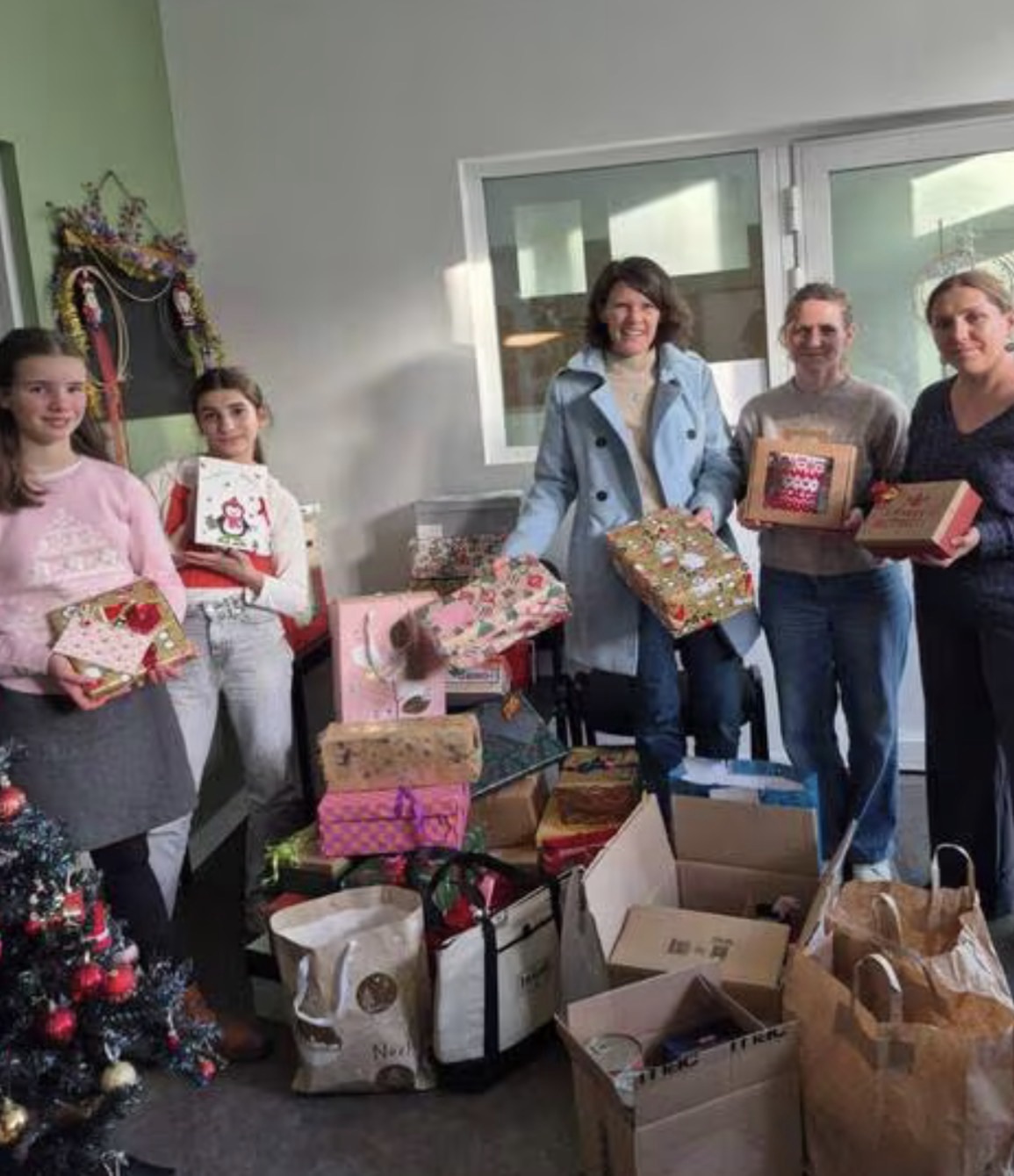 Les élèves solidaires avec les plus démunis