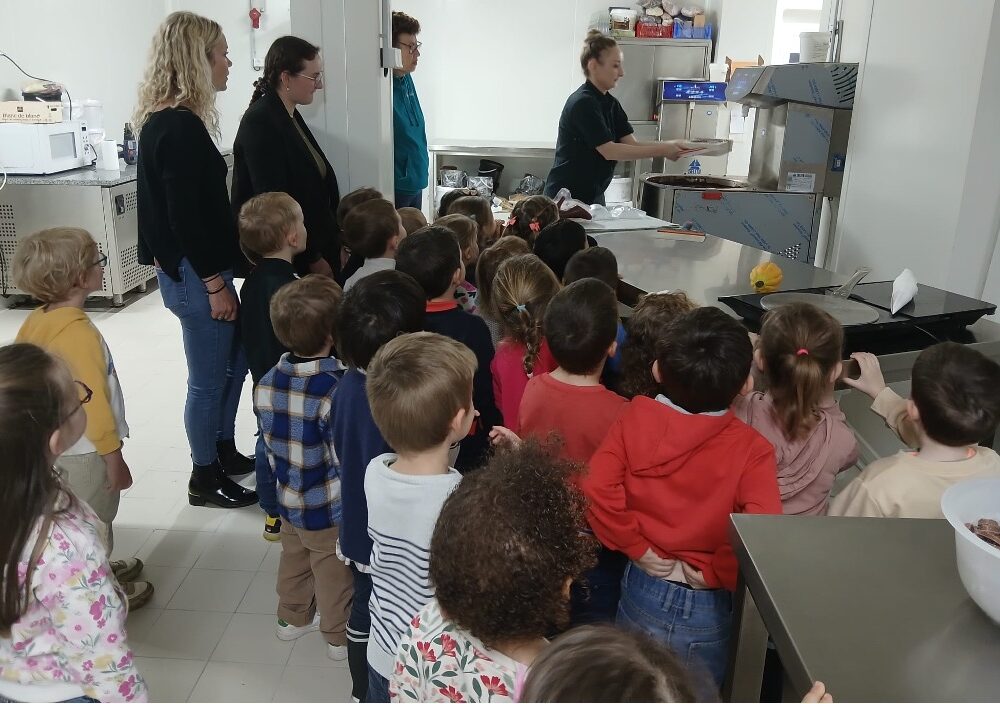 Les apprentis chocolatiers de Notre Dame de Kerbertrand